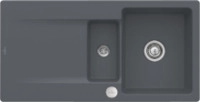 Villeroy & Boch 333702i4 Siluet 60 R Graphite Keramiksp&uuml;le Excenterbet&auml;tigung