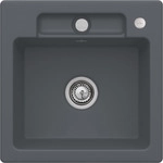 Villeroy & Boch 334502i4 Siluet 50 S Graphite Keramiksp&uuml;le Excenterbet&auml;tigung