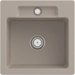 Villeroy & Boch 334502AM Siluet 50 S Almond Keramiksp&uuml;le Excenterbet&auml;tigung