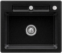 Villeroy & Boch 334602J0 Siluet 60 S Chromite Keramiksp&uuml;le Excenterbet&auml;tigung