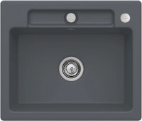 Villeroy & Boch 334602i4 Siluet 60 S Graphite Keramiksp&uuml;le Excenterbet&auml;tigung