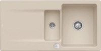 Villeroy & Boch 333702AM Siluet 60 R Almond Keramiksp&uuml;le Excenterbet&auml;tigung