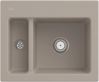 Villeroy & Boch 678002AM Subway 60 XM Almond Keramiksp&uuml;le Excenterbet&auml;tigung