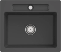 Villeroy & Boch 334601i4 Siluet 60 S Graphite Keramiksp&uuml;le Handbet&auml;tigung