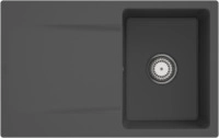 Villeroy & Boch 33341Fi4 Siluet 45 flat Graphite Keramiksp&uuml;le Handbet&auml;tigung