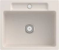 Villeroy & Boch 33461FKR Siluet 60 S flat Crema Keramiksp&uuml;le Handbet&auml;tigung