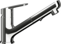 Schock DAJA Chrom ( 522120CHR ) Ausziehbarer Auslauf HD Strahl-Brausefunktion