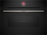 CBG7341B1 Einbau-Kompaktbackofen 45cm schwarz TFT-Touchdisplay 12Heizarten