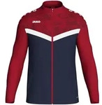 JAKO Polyesterjacke Iconic (marine/chili rot / Gr&ouml;&szlig;e 116 / Kinder)