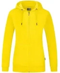 JAKO Kapuzenjacke Organic (citro / Gr&ouml;&szlig;e 36 / Damen)