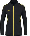 JAKO Polyesterjacke Challenge (schwarz/citro / Gr&ouml;&szlig;e 34 / Damen)