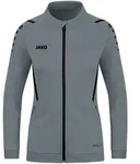 JAKO Polyesterjacke Challenge (steingrau/schwarz / Gr&ouml;&szlig;e 40 / Damen)