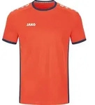 JAKO Trikot Primera Kurzarm (flame/navy / Gr&ouml;&szlig;e M / Unisex)