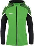 JAKO Kapuzenjacke Performance (soft green/schwarz / Gr&ouml;&szlig;e XL / Unisex)