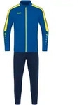 JAKO Trainingsanzug Polyester Power (royal/citro / Gr&ouml;&szlig;e 128 / Kinder)