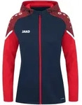 JAKO Kapuzenjacke Performance (marine/rot / Gr&ouml;&szlig;e 128 / Kinder)