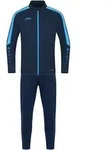 JAKO Trainingsanzug Polyester Power (marine/skyblue / Gr&ouml;&szlig;e 128 / Kinder)