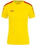 JAKO Trikot Power kurzarm (citro/rot / Gr&ouml;&szlig;e 116 / Kinder)