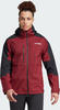 adidas TERREX Xploric Rain.RDY Hiking Jacket shadow red/black M