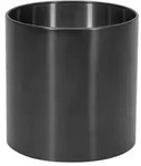 EUROPALMS STEELECHT-40 Nova, Edelstahl&uuml;bertopf, anthrazit, &Oslash;40cm