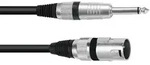 OMNITRONIC Adapterkabel XLR(M)/Klinke mono 10m sw