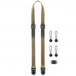 Peak Design Leash -Coyote (Braun/Beige) - Schlanker Kameragurt f&uuml;r Systemkameras und