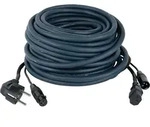 DAP FP08 - Schuko/XLR F - IEC/XLR M - Audio / Power AUDIO Strom- und Signalkabel -