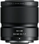 Nikon NIKKOR Z DX 35 mm f/1.7 Macro
