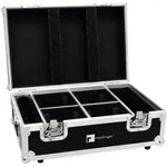 ROADINGER Flightcase 4x AKKU TL-3 Trusslight QuickDMX mit Ladefunktion