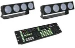 EUROLITE Set 2x LED CBB-4 + DMX LED Color Chief Controller