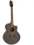 DIMAVERY STW-50 Westerngitarre, braun