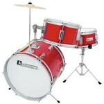 DIMAVERY JDS-203 Kinder Schlagzeug, rot