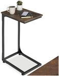 TecTake GmbH Beistelltisch Erie 40x30x63cm - Industrial Holz dunkel, rustikal...