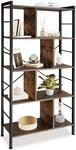 TecTake GmbH Regal Charleston 75,5x30x155cm - Industrial Holz dunkel, rustikal...