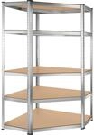 TecTake GmbH Schwerlastregal - 180 x 89,5 x 89,5 cm, 875 kg 405051