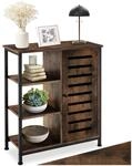 TecTake GmbH Sideboard 71x32x82cm - Industrial Holz dunkel, rustikal,...