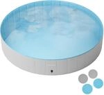 TecTake GmbH Hundepool Nele, faltbar, mit Schlauchanschluss - 160 cm 405330