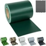 TecTake GmbH PVC Sichtschutzfolie mit Befestigungsclips - 35 m, gr&uuml;n 401864