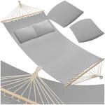TecTake GmbH H&auml;ngematte Eden - hellgrau 403566