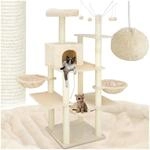 TecTake GmbH Kratzbaum Lilou 165cm - beige 402932