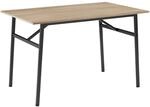 TecTake GmbH Esstisch Swansea 120x75x76cm - Industrial Holz hell, Eiche Sonoma...