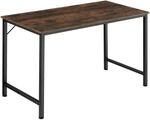 TecTake GmbH Schreibtisch Jenkins - Industrial Holz dunkel, rustikal, 140 cm 404463