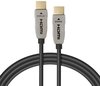 celexon UHD Fibre HDMI 20m - HDMI 2.0b Lichtleiter Kabel in Schwarz