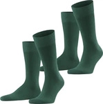 Falke 14610, Falke Socken im 2er-Pack Dunkelgruen men