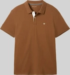 Tom Tailor 1031006, Tom Tailor Regular Fit Poloshirt aus Baumwoll-Viskose-Mix Khaki