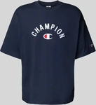 Champion 220798, Champion Relaxed Fit T-Shirt mit Label-Stitching Dunkelblau men