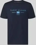 Tommy Hilfiger MW0MW42365, Tommy Hilfiger Regular Fit T-Shirt aus reiner...