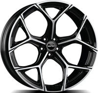 GMP ULTR85194514531I, GMP Ultrivity 8 5x19 5x112 ET45 MB66 5 black glossy