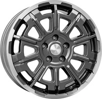 Brock BRB45751845PTSBMV, Brock B45 7 5x18 5x108 ET45 MB65 1 Satin Black Matt