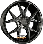 Keskin KT1980185114340BP, Keskin KT19 8 0x18 5x114 3 ET40 MB72 6 BLACK PAINTED